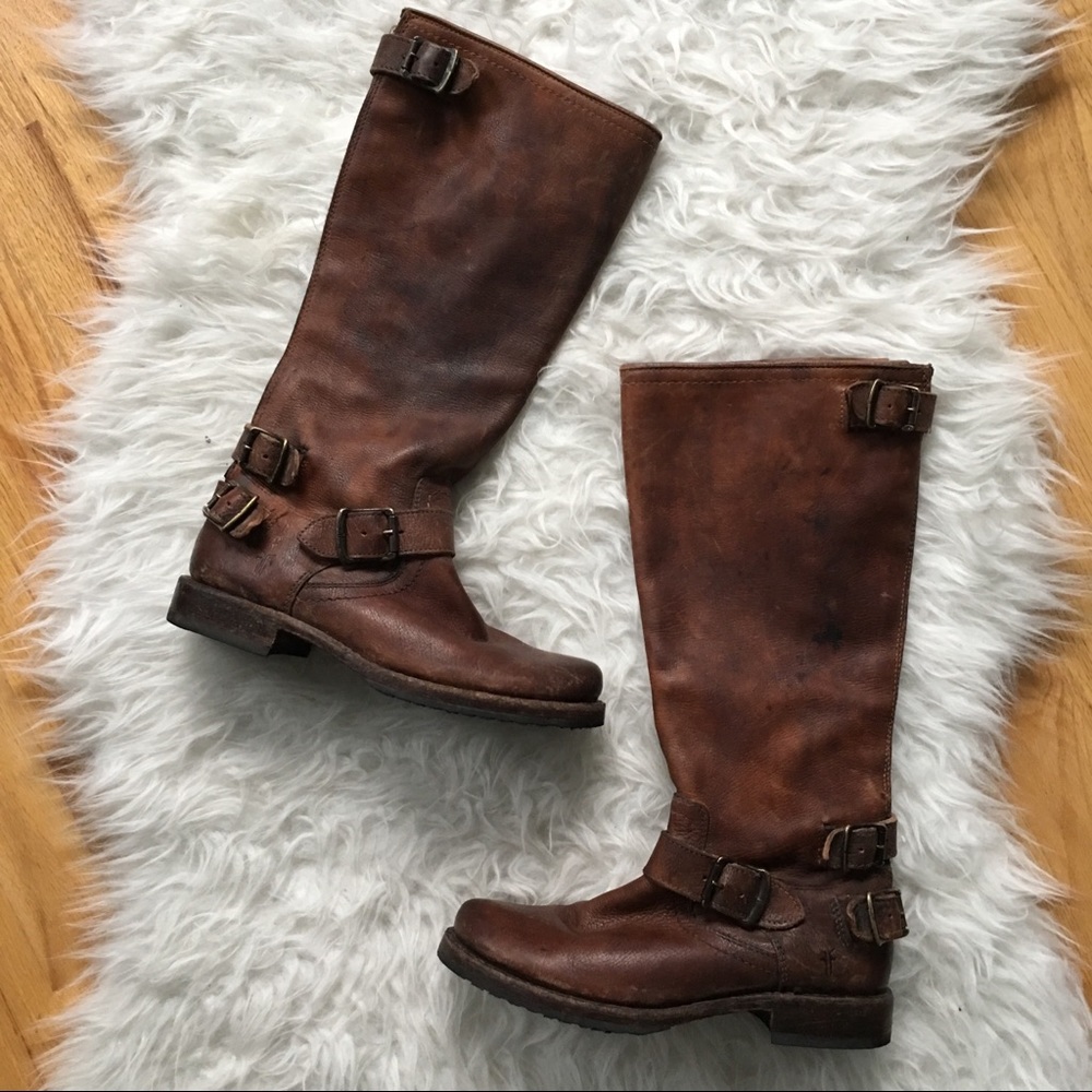 Frye Tall Veronica Fitted Riding Boot - Picture 2 of 10